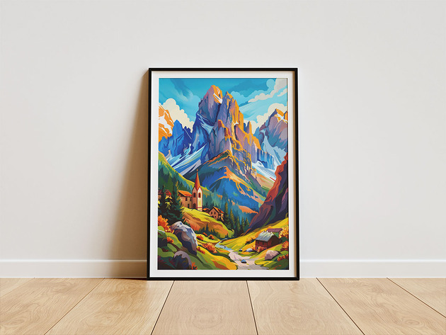 plakaty Plakat - Dolomity