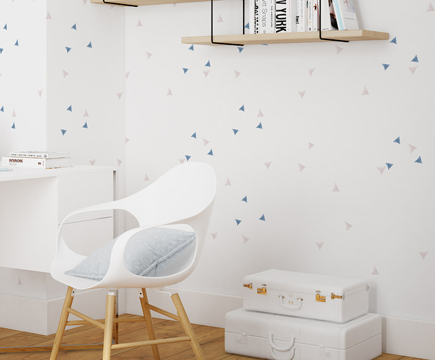 Tapeta dziecięca Crazy Triangles Humpty Dumpty Room Decoration