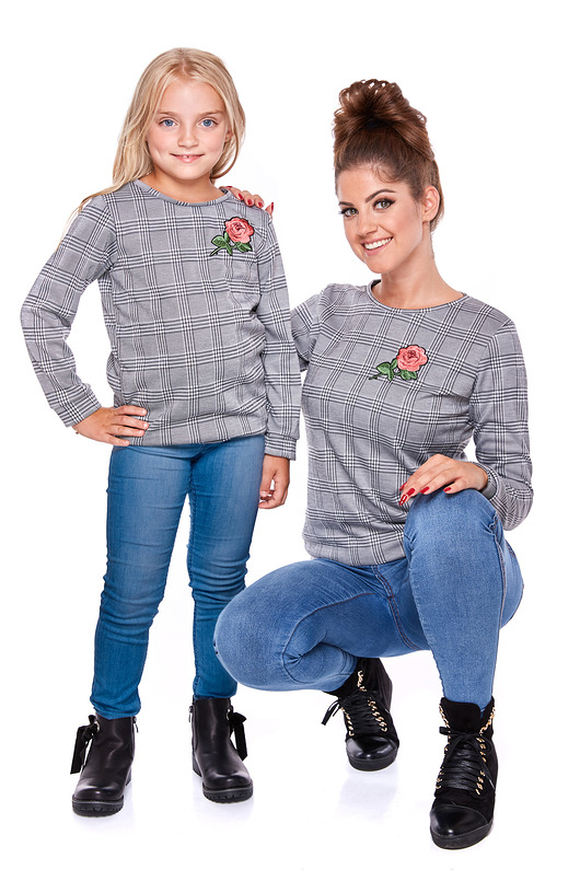 LATORI - "mama i córka" Bluza dla mamy LM29 LATORI
