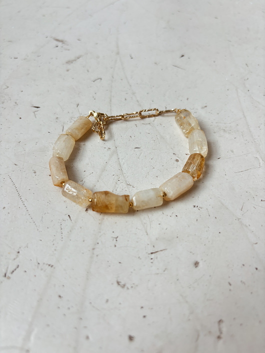 bransoletki z kamieni naturalnych Bransoletka  Cytryn Unikat