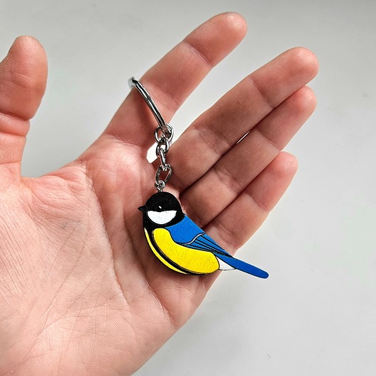 breloki Brelok Sikorka Bogatka