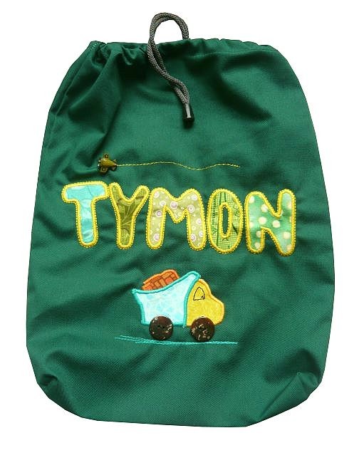 Tymon -worek dla przedszkolaka z imieniem  Gazynia