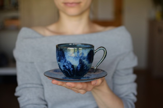 Filiżanka ceramiczna Głębia 270 ml Ceramika Ciepliki