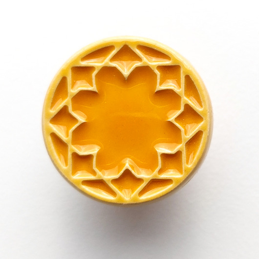 gałki do mebli Gałka do mebli żółta, wz.3