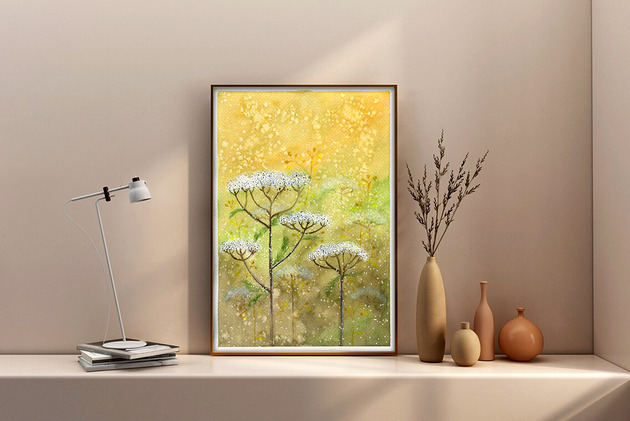 grafiki i ilustracje Sale! Krwawnik A2