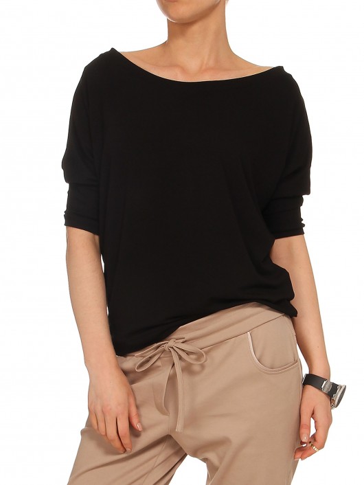 bluzki kimonowe damskie Bluzka YY500042_RAL9005
