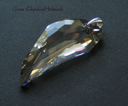 kryształ Swarovski silver shade - nowość Gosia Chruściel-Waniek