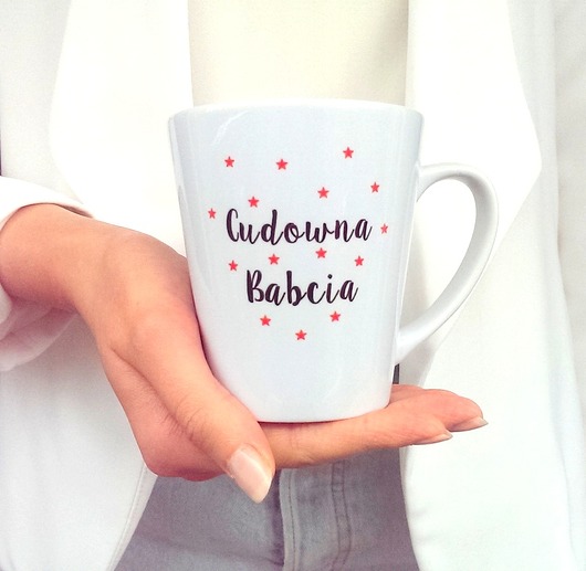 kubki Kubek Latte  CUDOWNA BABCIA