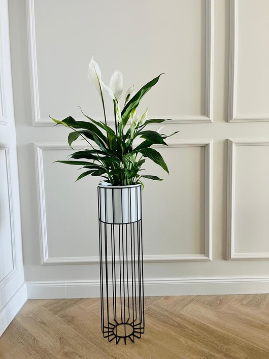 kwietniki Kwietnik metalowy stojący NEW Design LOFT 71cm