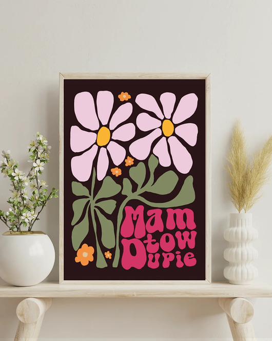 grafiki i ilustracje Mam to w dupie Plakat z przekleństwem