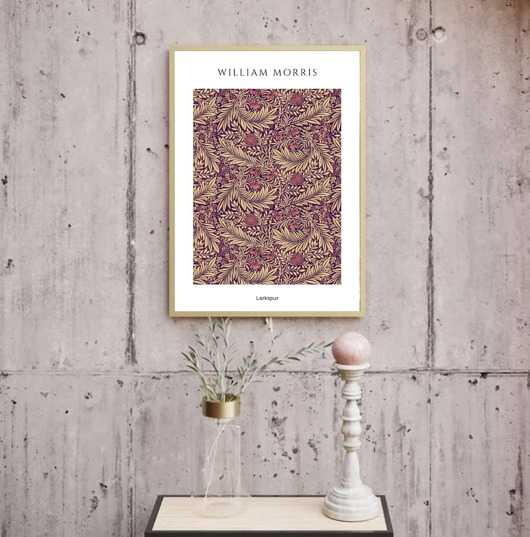 obrazy PLAKAT Morris, botaniczny