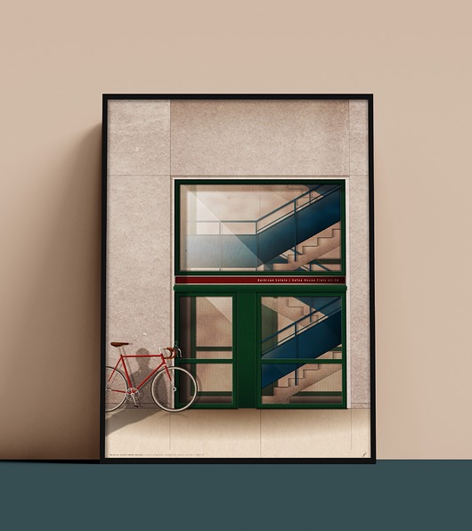 plakaty Plakat Barbican Estate, London
