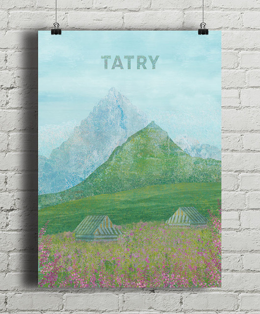 plakaty Tatry - Hala Gąsienicowa - plakat fine art