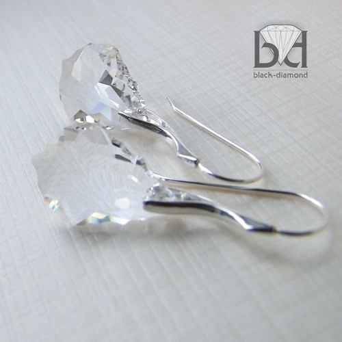 Krystaliczny kryształ Swarovski Black Diamond