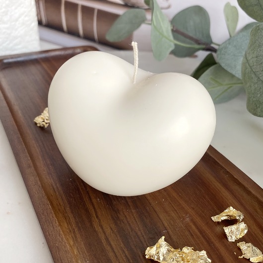 świeczniki i świece Świeca sojowa dekoracyjna "Sweet Heart" 60x80mm