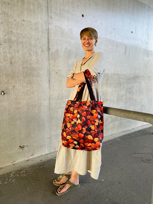 torby na ramię Marmollada - torebka na ramię tL JESIENNE LIŚCIE