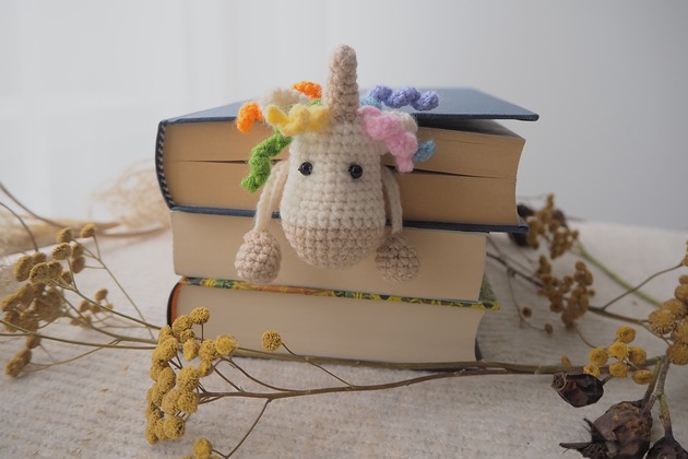 zakładki do książek Zakładka do Książki Tęczowy Jednorożec