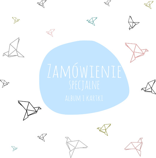 Zamówienie specjalne -  album na zdjęcia i kartk AnZone