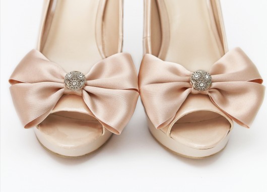 Glowing Bride - Cream - klipsy do butów HowDoILook