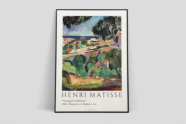 Henri Matisse- plakat wystawowy Pas De LArt