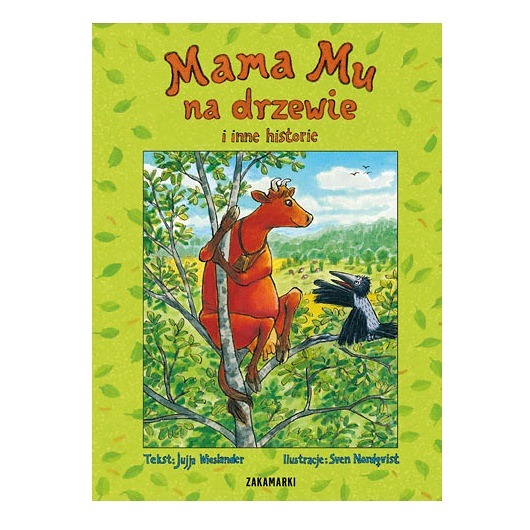 książeczki dla dzieci Mama Mu na drzewie