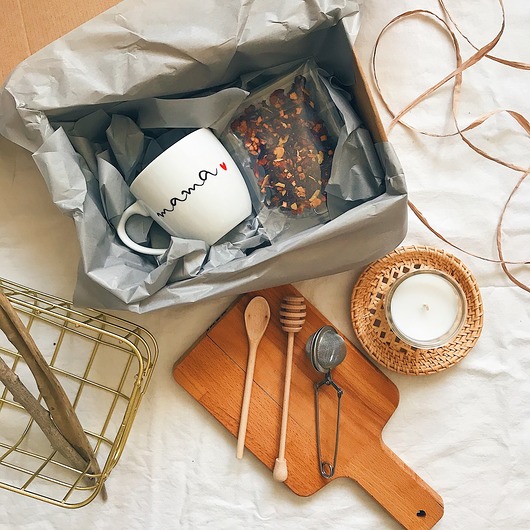 Zestaw z herbatą i świeczką MAMA my mug company