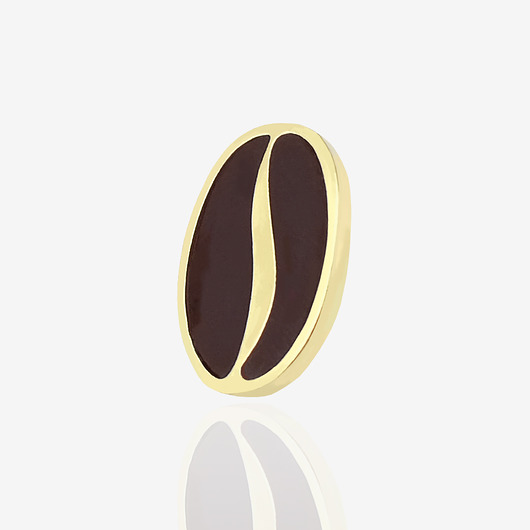 przypinki Pins ziarno "Coffee Bean"