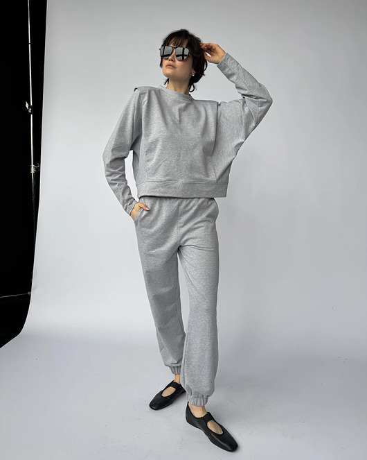 spodnie dresowe damskie Spodnie dresowe Sexy Joggers grey