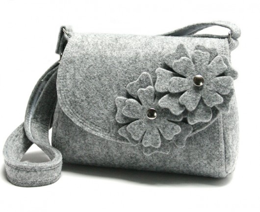 trapez mini flower grey alter trendy mody