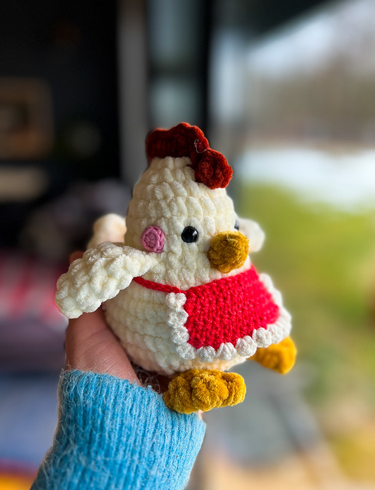 ozdoby wielkanocne Kura  Malinka