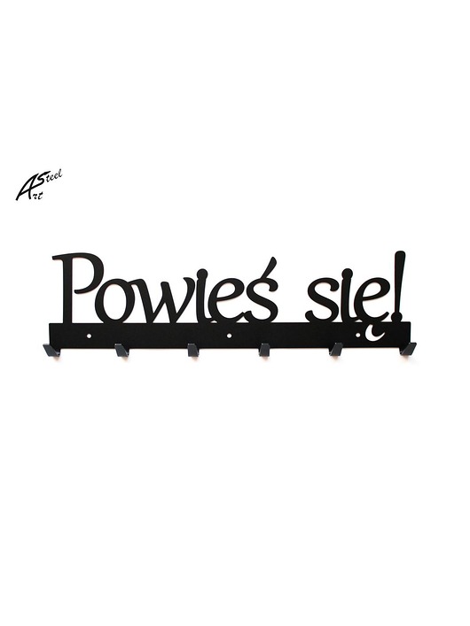 wieszaki Powieś się! wieszak na ubrania pomysł prezent