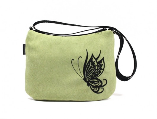 black butterfly on mint RękaProduction