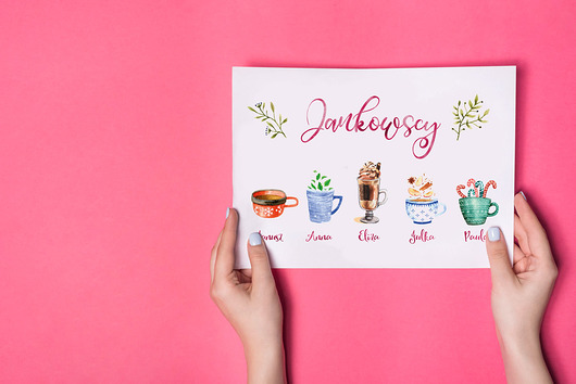 Plakat rodzinny - Personalizowany Tea Time! Pankmat