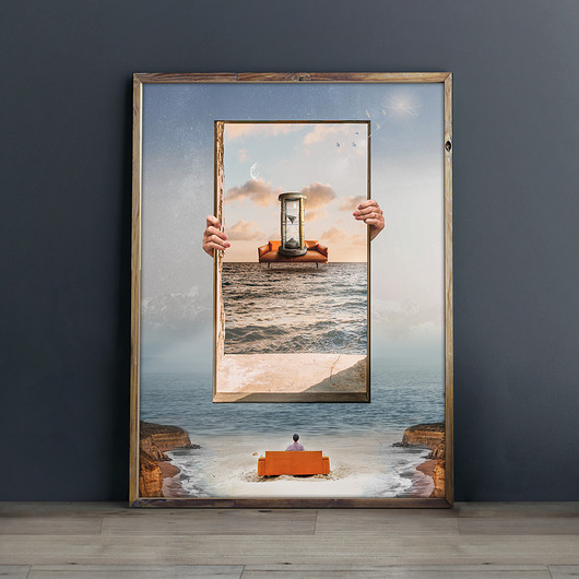 plakaty poster Reflection of time