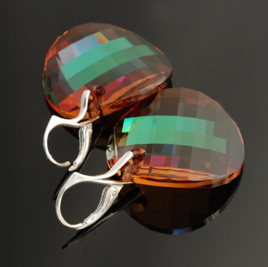 kryształ Swarovski Twist Brąz Nowość!!! pieklo niebo