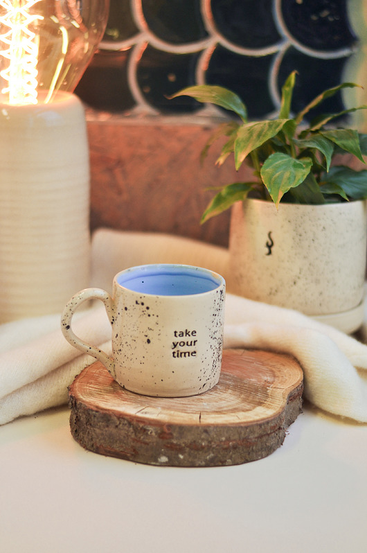 kubki Kubek Ceramiczny 250 ml "take your time"