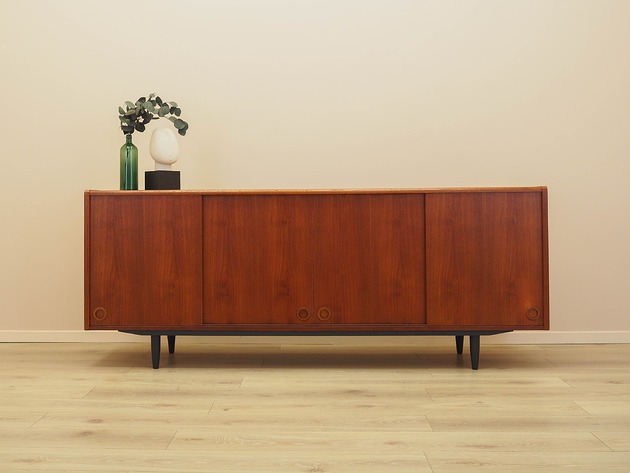 komody Sideboard tekowy, duński design, lata 70, produkcja: Dania