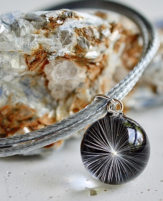 Bransoletka sznurkowa z dmuchawcem Grol Jewellery