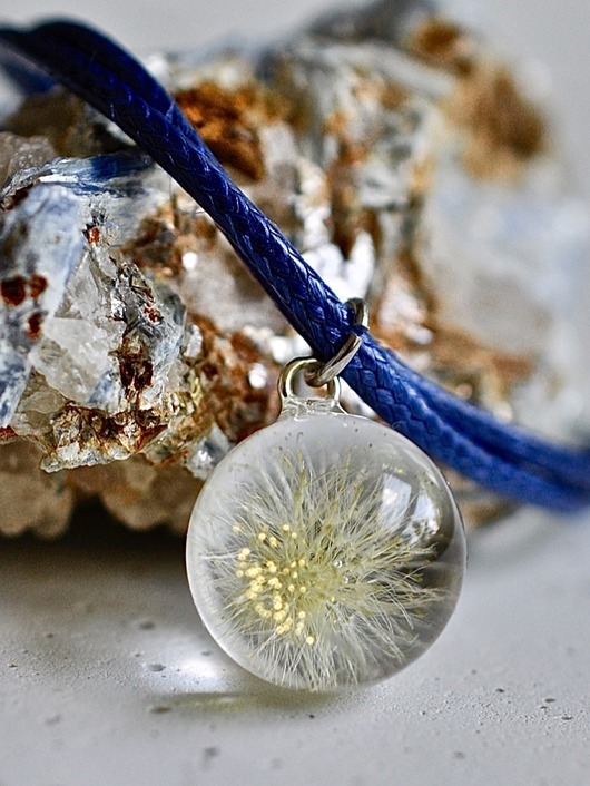 Bransoletka sznurkowa z dmuchawcem Grol Jewellery