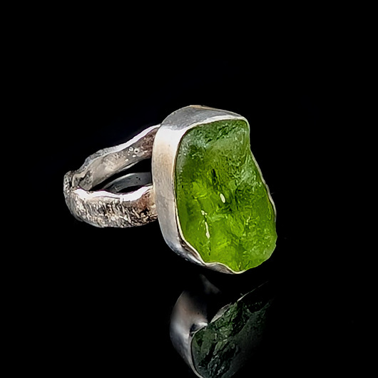 pierścionki srebrne Pierścionek wiosenny oliwin