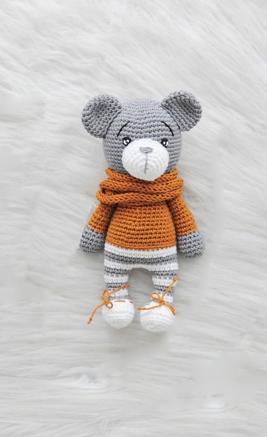 pokój dziecka - różne Leniuch  - musztardowo/szary