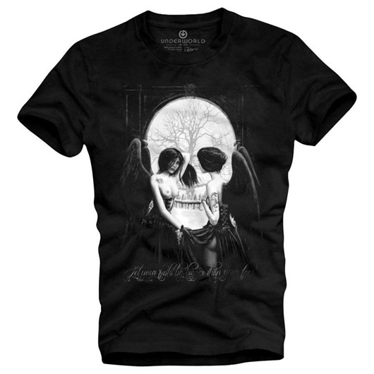 t-shirty męskie T-shirt męski UNDERWORLD Angels czarny