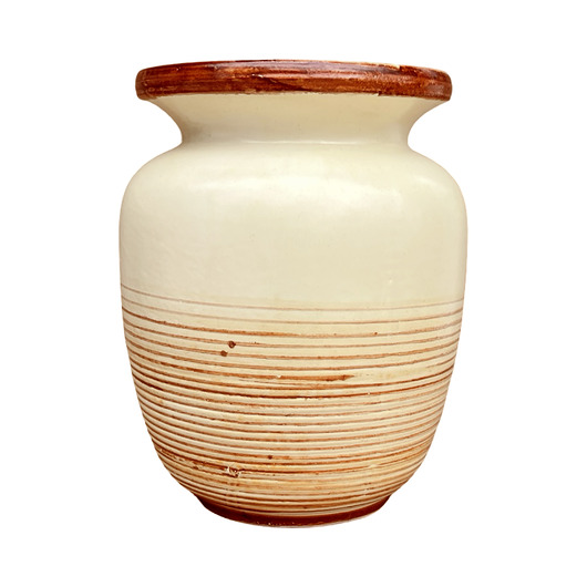 wazony Ceramiczny wazon VEB Haldensleben, Niemcy, lata 50.