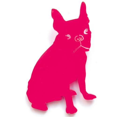 pink Buldog francuski Magdalena Kopec