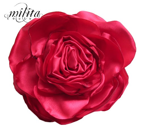 broszki Na zamówienie Roses :: Broszka :: Czerwona