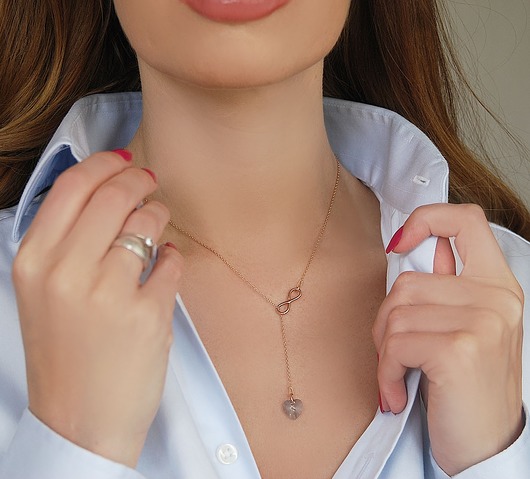Naszyjnik nieskończoność kryształ SWAROVSKI®  Coccola JEWELLERY