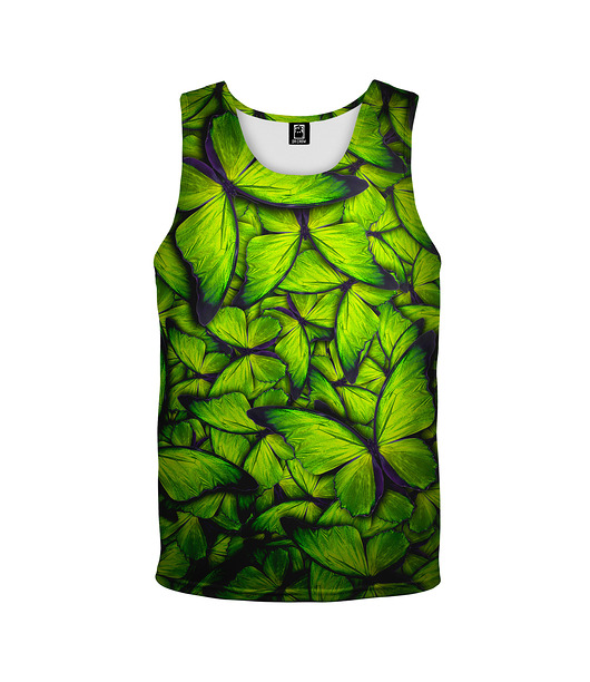t-shirty dla dziewczynki Bokserka Top Girl DR.CROW Motyle Green
