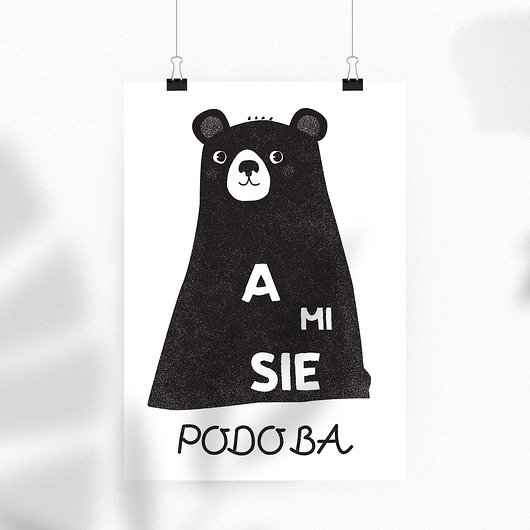 Plakat - A misie podoba PADE SPACE