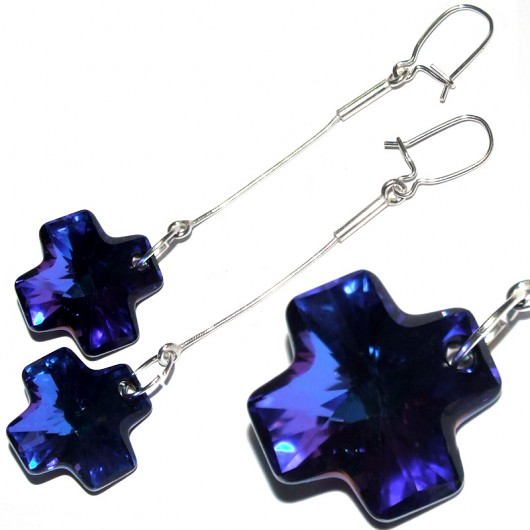 Heliotrope - kryształ Swarovski Zapakowany :) Theopanu