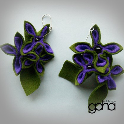 śliwka z oliwką FlowerFelt Design